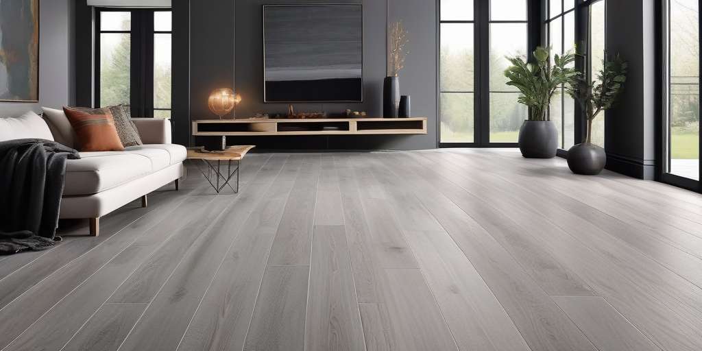 Consejos para combinar muebles con suelo gris.